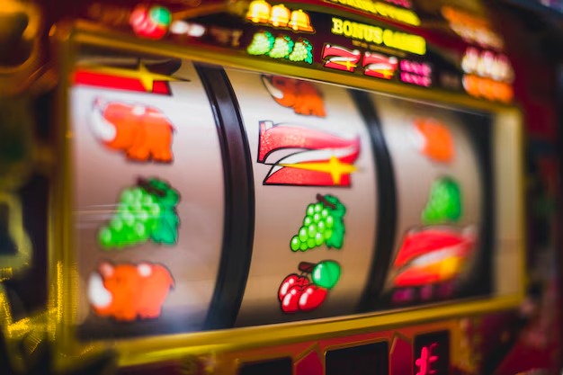 Betting interface and payout table for Egypt's Book of Mystery